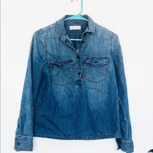 Madewell Denim Shirt Blouse